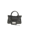 Balenciaga Gray Lamb Ovis Aries Shoulder Bag