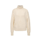 Street One Cream Viscose Turtleneck - Eljoys Fashion 