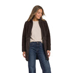 Street One Brown Polyester Coat - Eljoys Fashion 