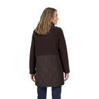 Street One Brown Polyester Coat - Eljoys Fashion 
