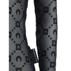Marine Serre Black Polyamide Pattern Shirt - Eljoys Fashion 