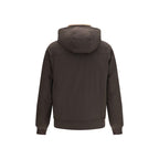Brunello Cucinelli Brown Polyamide Bomber - Eljoys Fashion 