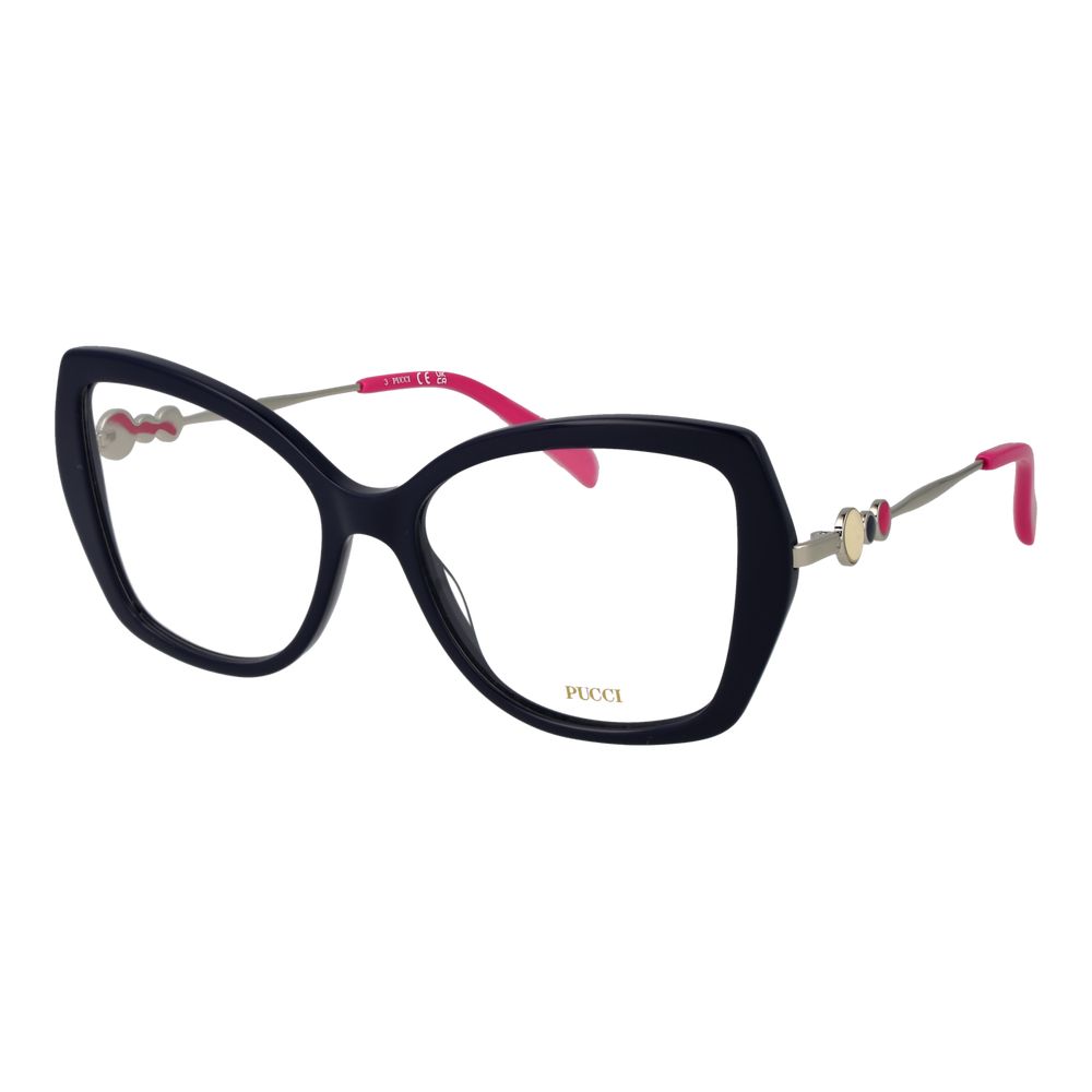 Emilio Pucci Blue Acetate Glasses (Frames) - Eljoys Fashion 