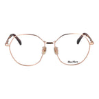 Max Mara Rose Gold Metal Glasses (Frames) - Eljoys Fashion 