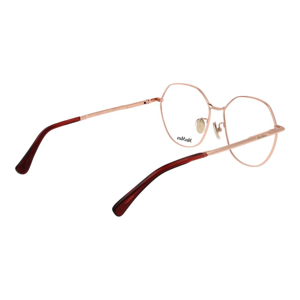 Max Mara Rose Gold Metal Glasses (Frames) - Eljoys Fashion 