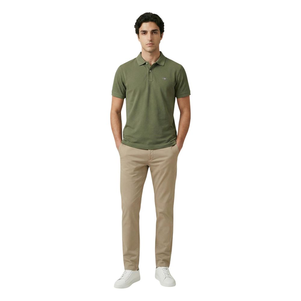 Gant Bicolor Cotton Polo Shirt