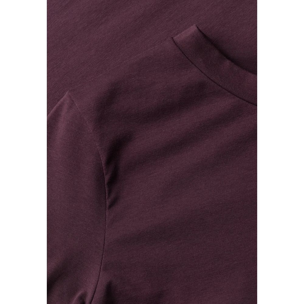 Street One Purple Cotton Long Sleeve T-Shirt