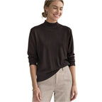 Street One Brown Viscose Turtleneck - Eljoys Fashion 