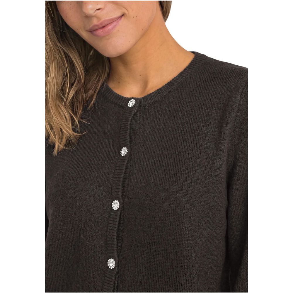 Street One Brown Cotton Cardigan - Eljoys Fashion 