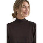 Street One Brown Viscose Turtleneck - Eljoys Fashion 