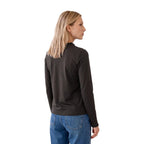 Street One Brown Cotton Long Sleeve T-Shirt - Eljoys Fashion 