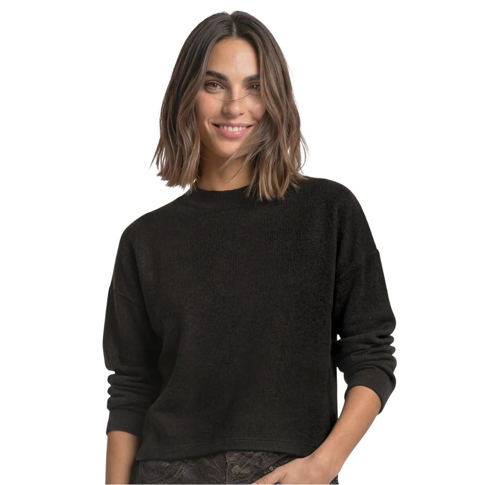 Street One Brown Polyester Long Sleeve T-Shirt - Eljoys Fashion 