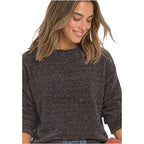 Street One Brown Polyester Sweatshirt