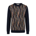 Roberto Pepe Luxury Blue Wool Men's Sweater