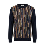 Roberto Pepe Luxury Blue Wool Men's Sweater