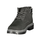 Gas Black Polyurethane Men's Boot