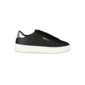 Gas Black Polyurethane Womens Sneaker