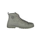 U.S. POLO ASSN. Gray Polyurethane Men Boot