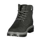 Gas Black Polyurethane Uomo Stivaletti