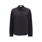 Miu Miu Black Cotton Dress Shirt