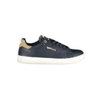 Gas Blu Polyurethane Men's Sneaker