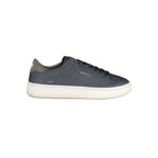 Gas Blue Polyurethane Men's Sneaker