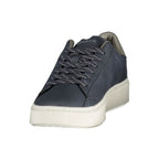 Gas Blue Polyurethane Men's Sneaker