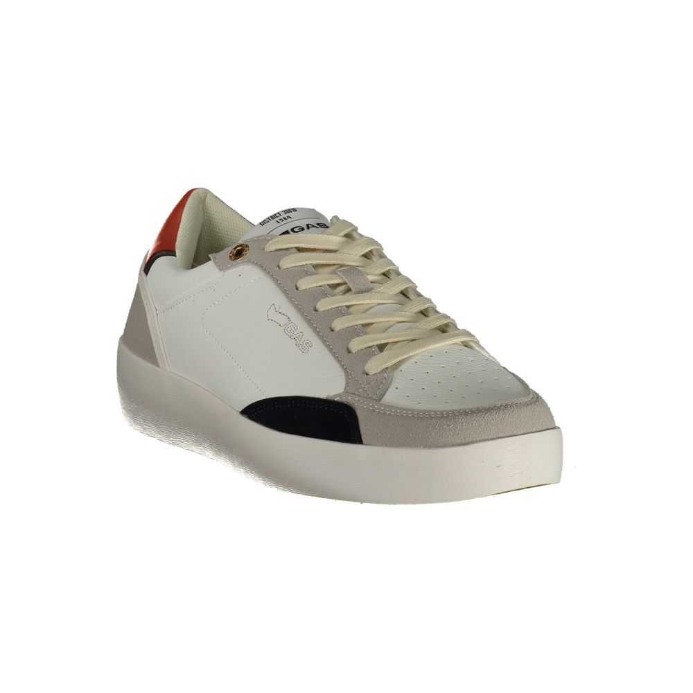Gas White Polyurethane Men's Sneaker