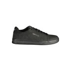 Gas Black Polyurethane Men's Sneaker