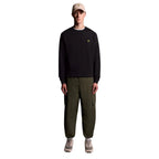 Lyle & Scott Black Cotton Sweatshirt