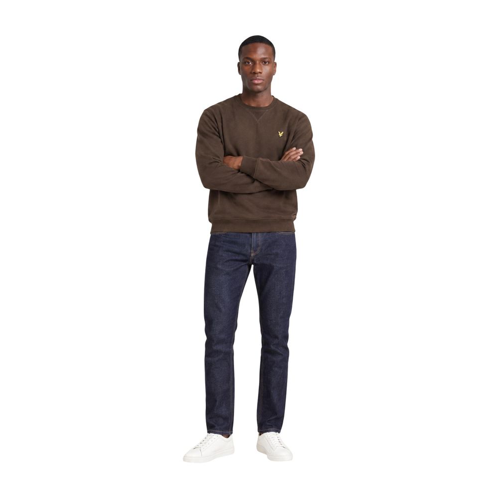 Lyle & Scott Brown Cotton Sweatshirt