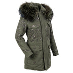 Mr&Mrs Italy Green Cotton Women Jacket
