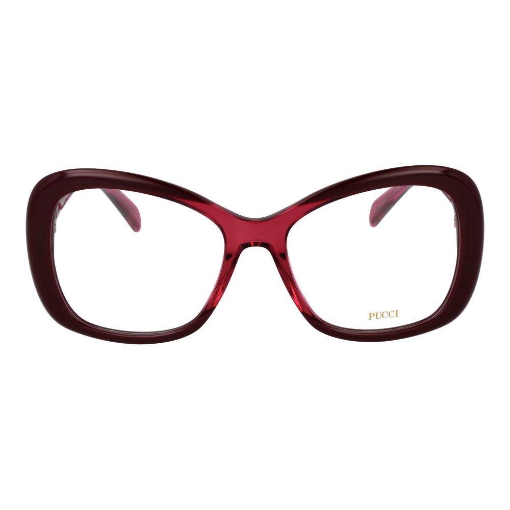 Emilio Pucci Burgundy Acetate Glasses (Frames)