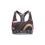 Emilio Pucci Multicolor Polyamide Sport Bra