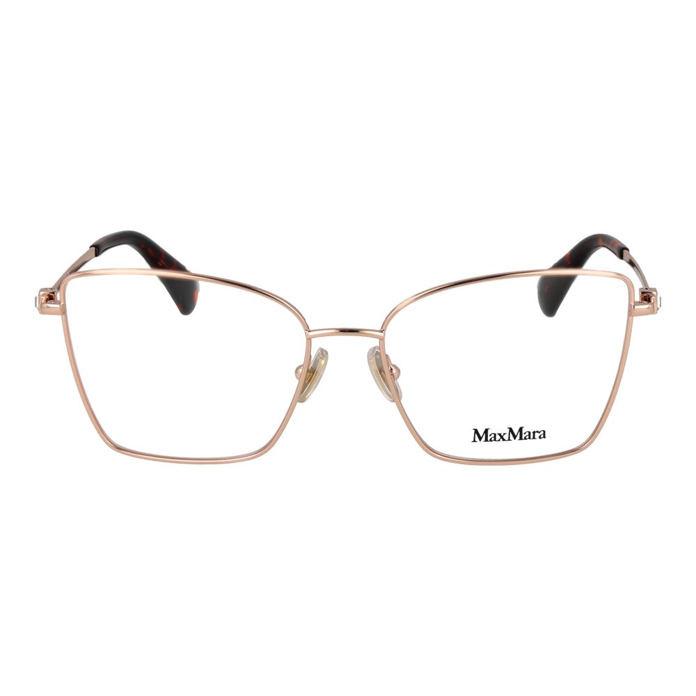 Max Mara Rose Gold Metal Glasses (Frames)
