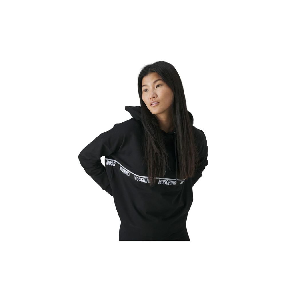 Moschino Black Cotton Sweatshirt