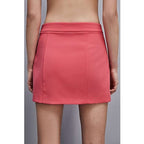 Patrizia Pepe Pink Polyester Mini Skirt
