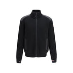 Moncler Grenoble Black Wool Oves Aries Cardigan