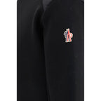 Moncler Grenoble Black Wool Oves Aries Cardigan