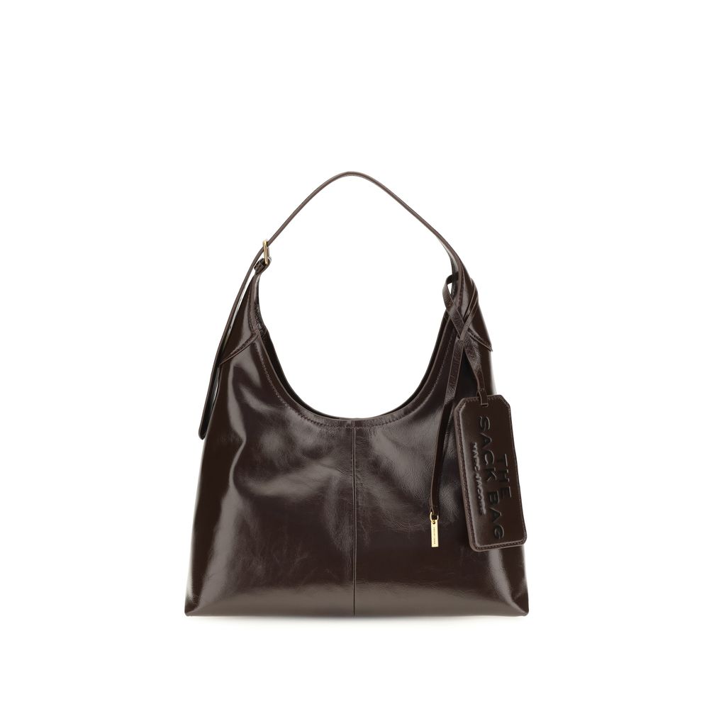 Marc Jacobs Brown Calf Leather Bos Taurus Shoulder Bag - Eljoys Fashion 