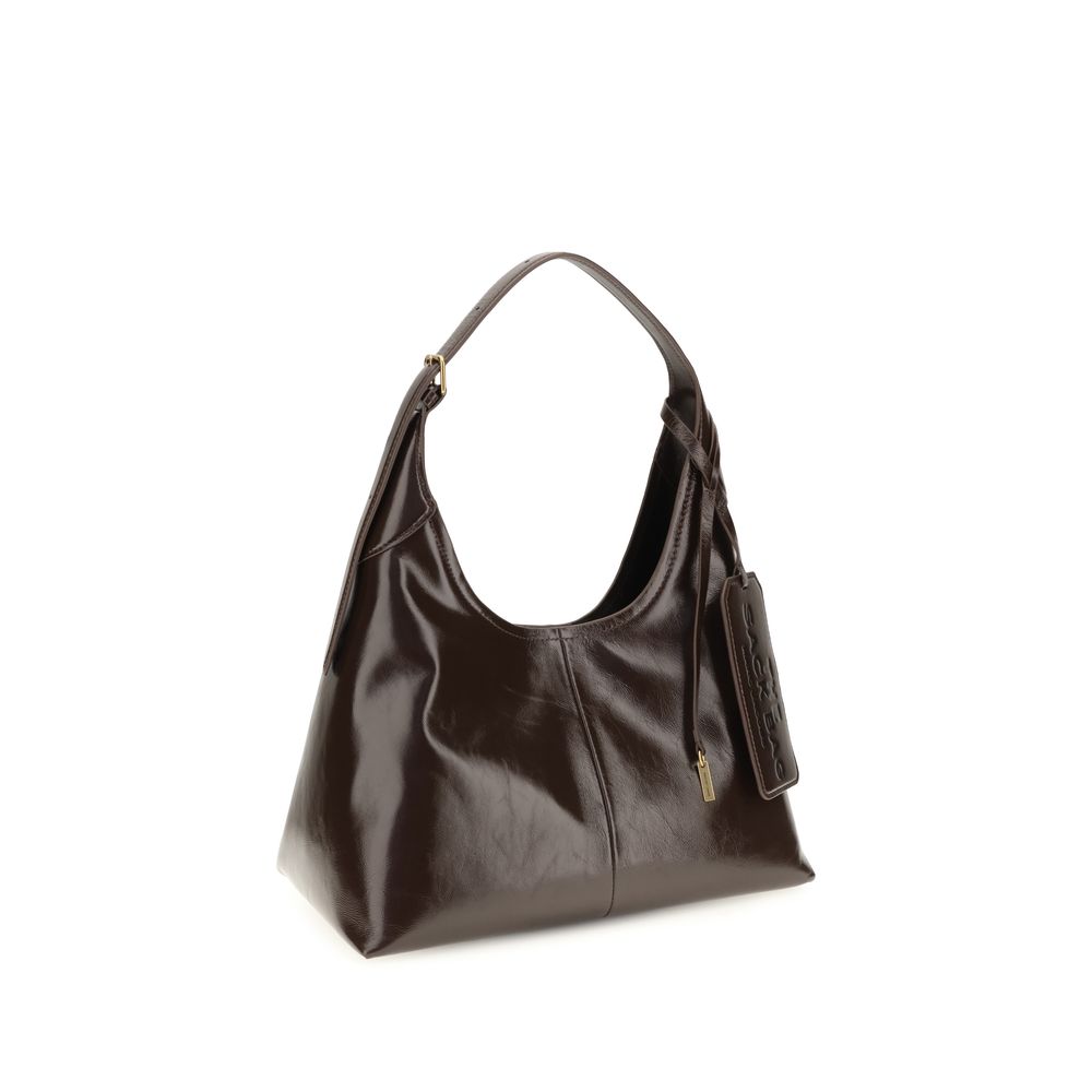Marc Jacobs Brown Calf Leather Bos Taurus Shoulder Bag - Eljoys Fashion 