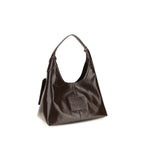 Marc Jacobs Brown Calf Leather Bos Taurus Shoulder Bag - Eljoys Fashion 