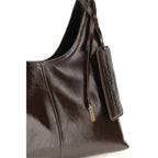 Marc Jacobs Brown Calf Leather Bos Taurus Shoulder Bag - Eljoys Fashion 
