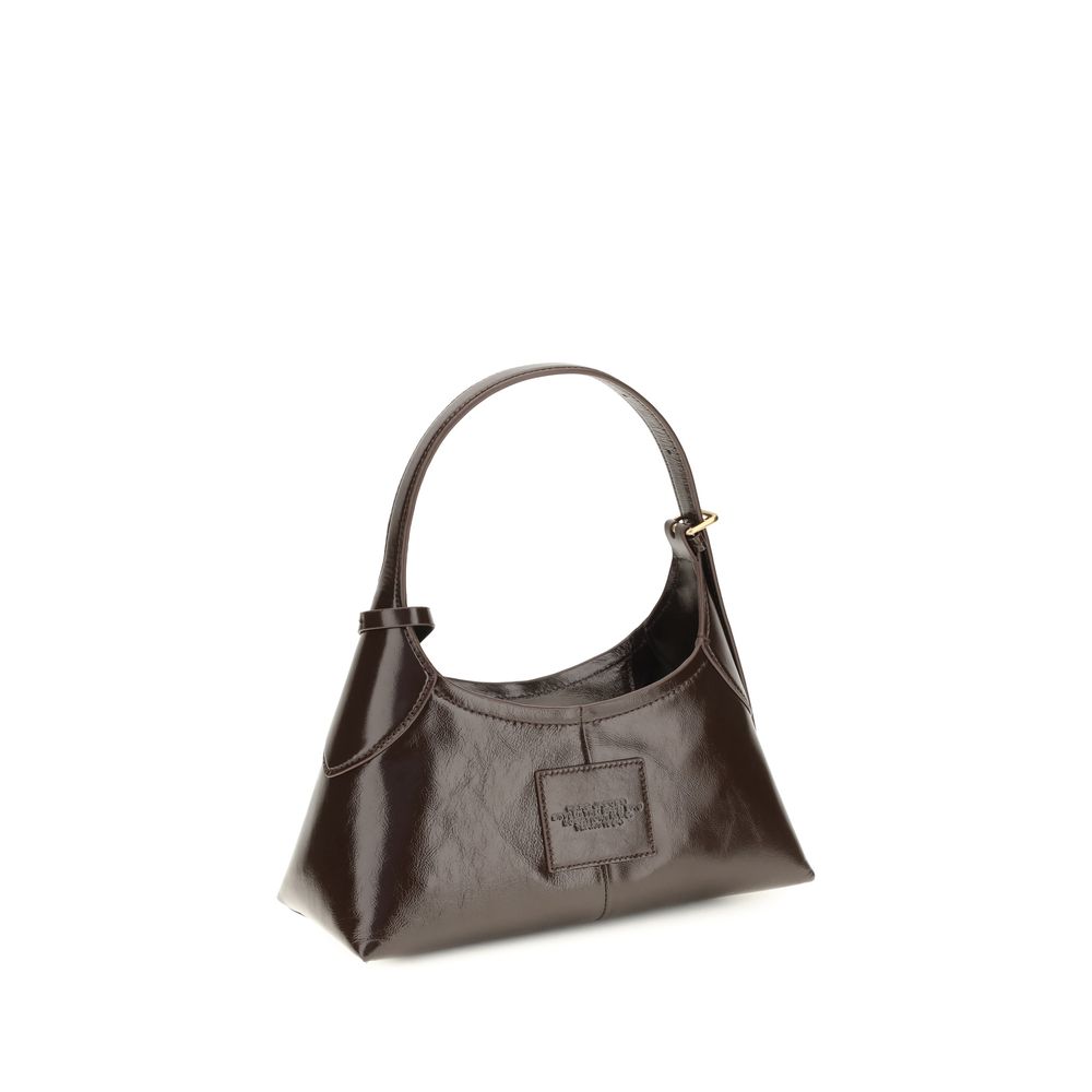 Marc Jacobs Brown Calf Leather Bos Taurus Shoulder Bag - Eljoys Fashion 