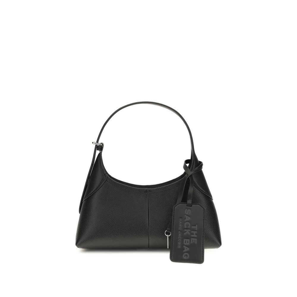 Marc Jacobs Black Calf Leather Bos Taurus Shoulder Bag - Eljoys Fashion 