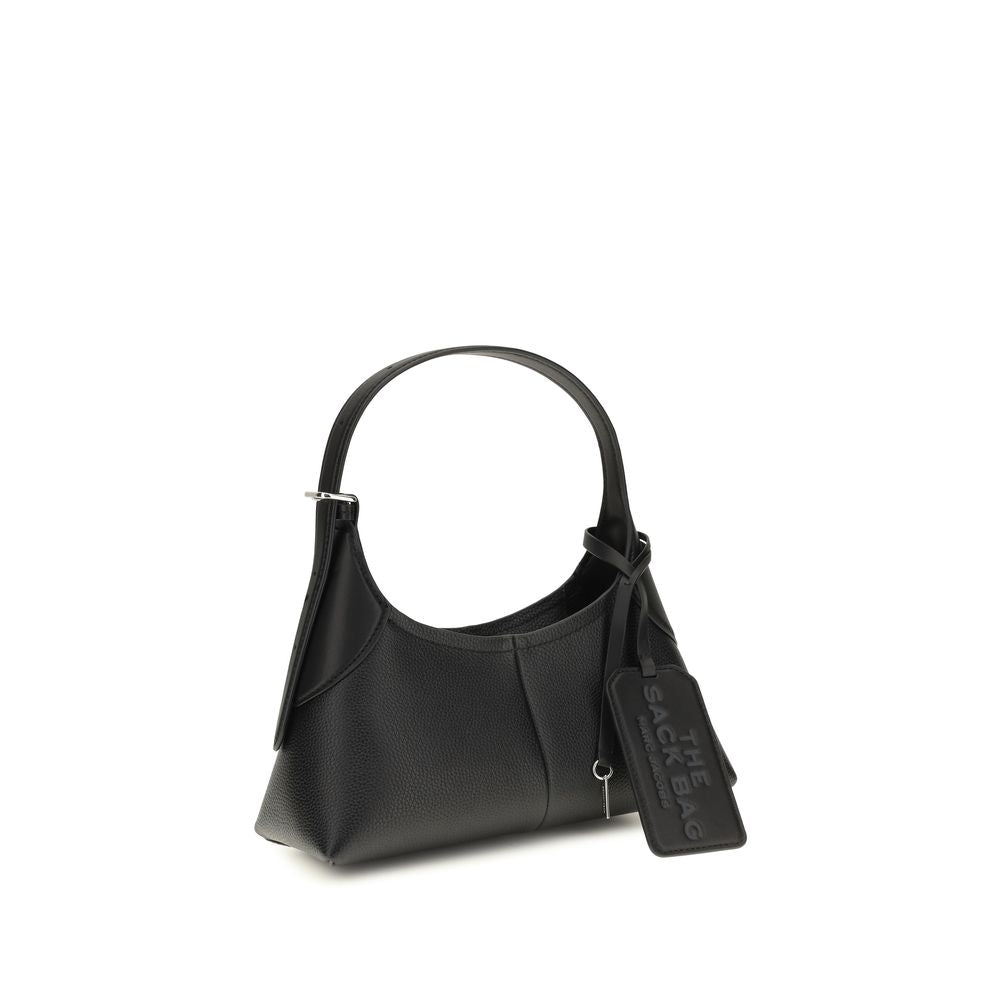 Marc Jacobs Black Calf Leather Bos Taurus Shoulder Bag - Eljoys Fashion 