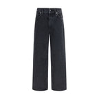 Stone Island Black Cotton Jeans Denim