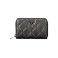 Guess Jeans Nero Poliuretano Women's Wallet - Eljoys Fashion 