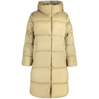 Pepe Jeans Verde Poliestere Donna Jacket with Hood and Pockets - Eljoys Fashion 