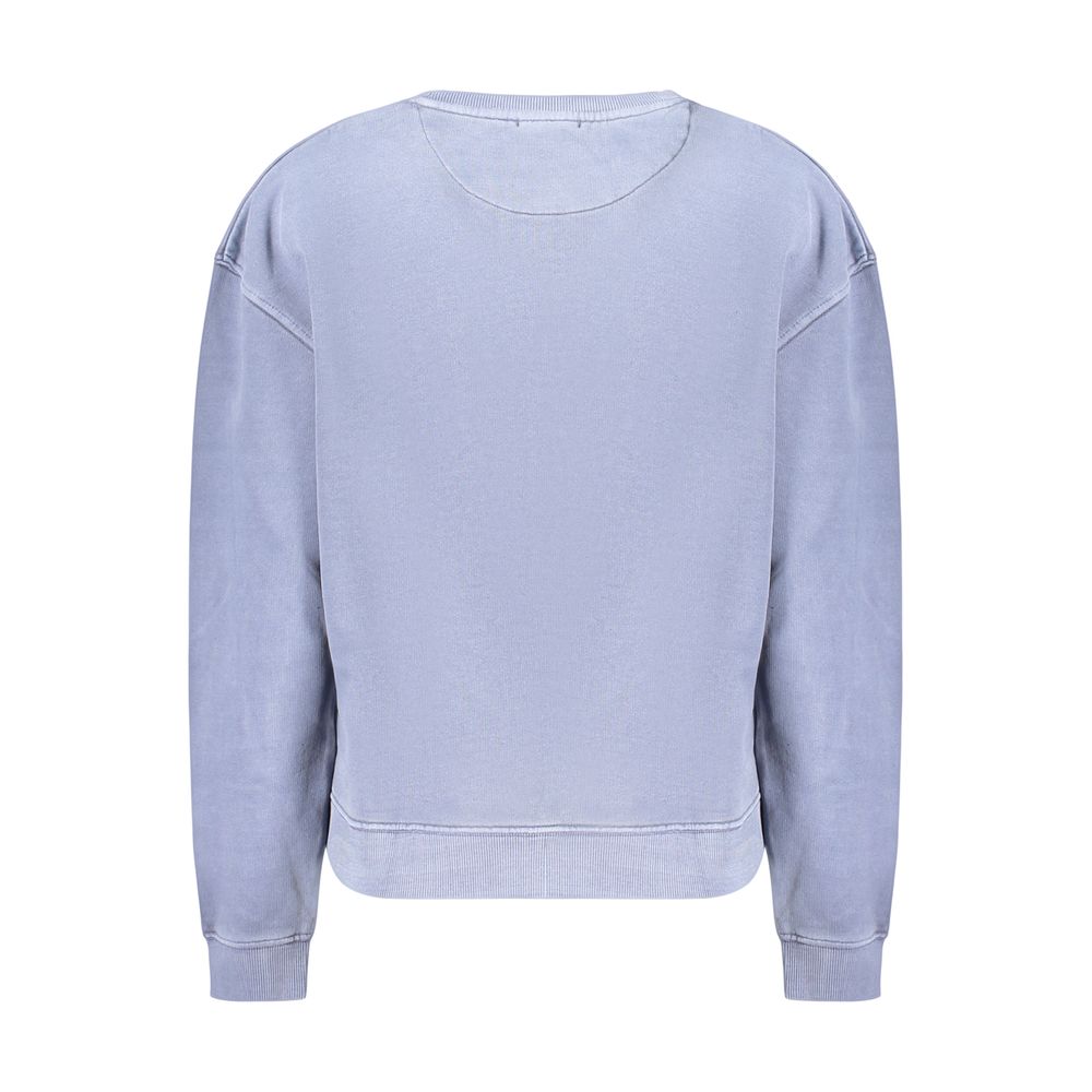 Pepe Jeans Blue Cotton Women's Sweatshirt - Eljoys Fashion 